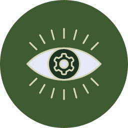 Eye icon representing our vision